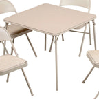 Ensemble table de cartes pliante et 4 chaises (5 pièces)