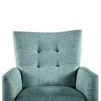 Fauteuil inclinable manuel avec piètement en bois