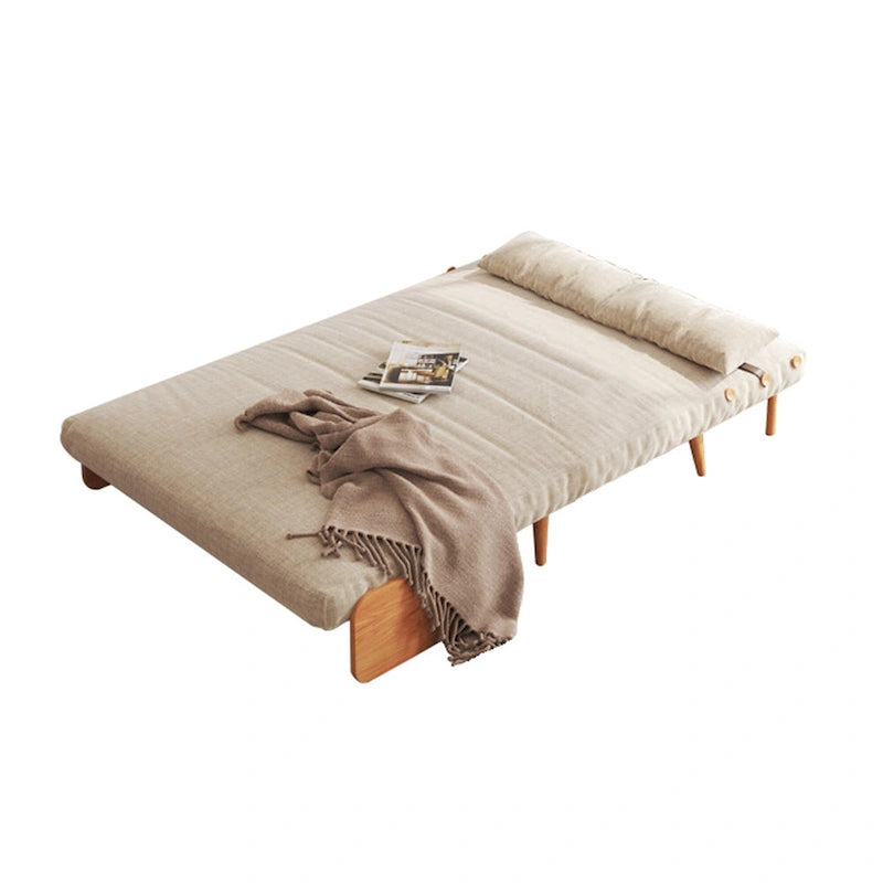 Canapé-lit rembourré de 110 cm avec dossier réglable