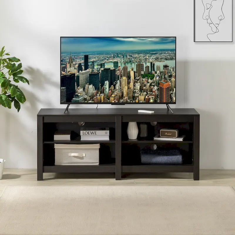 Meuble TV contemporain pour téléviseurs jusqu'à 65 pouces