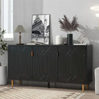 Meuble TV avec placard de rangement, compatible avec les téléviseurs jusqu'à 70 pouces