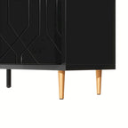 Meuble TV avec placard de rangement, compatible avec les téléviseurs jusqu'à 70 pouces