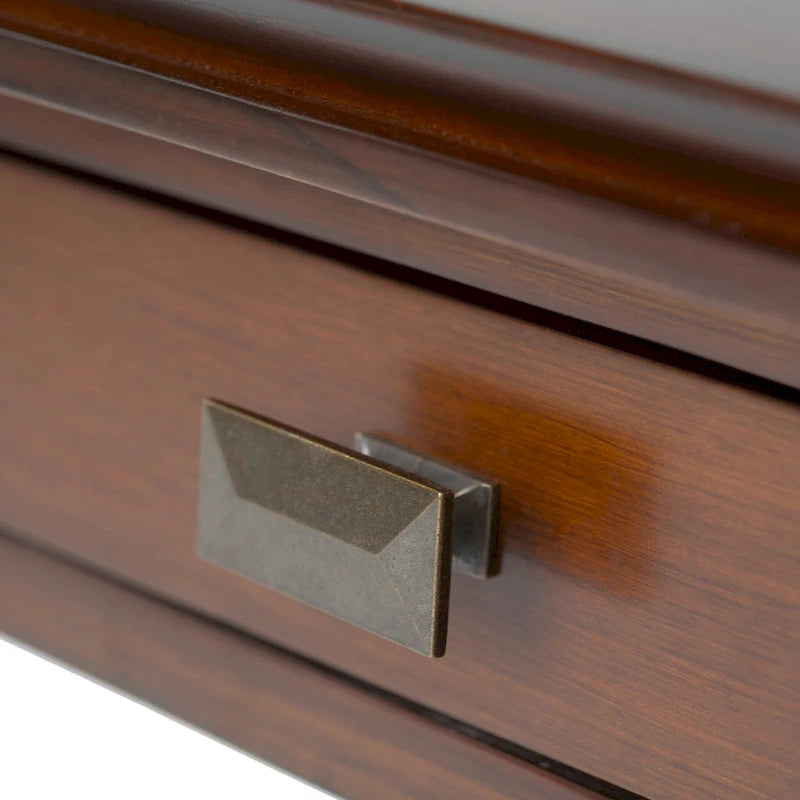 Table d'appoint carrée en bois massif