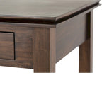 Table d'appoint carrée en bois massif