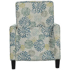 Fauteuil club inclinable fleuri