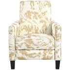 Fauteuil club inclinable fleuri