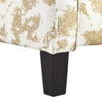 Fauteuil club inclinable fleuri