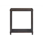 Tables d'appoint étroites Harrison, expresso, lot de 2