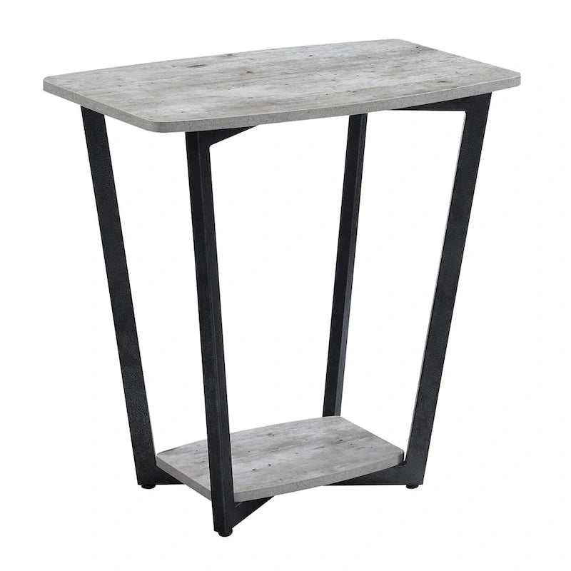 Table d'appoint Graystone de Convenience Concepts avec étagère