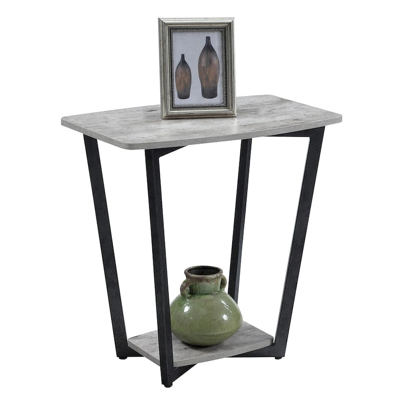 Table d'appoint Graystone de Convenience Concepts avec étagère