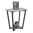 Table d'appoint Graystone de Convenience Concepts avec étagère