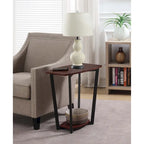 Table d'appoint Graystone de Convenience Concepts avec étagère