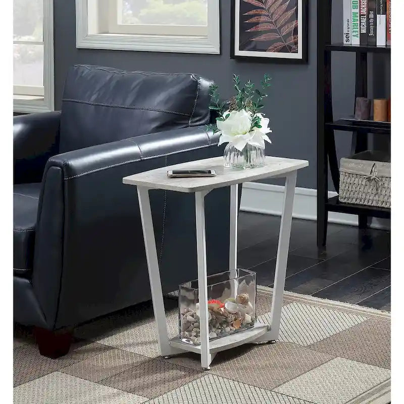 Table d'appoint Graystone de Convenience Concepts avec étagère