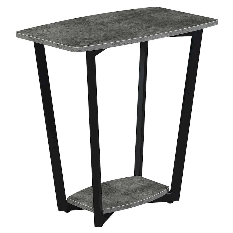Table d'appoint Graystone de Convenience Concepts avec étagère