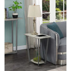 Table d'appoint Graystone de Convenience Concepts avec étagère