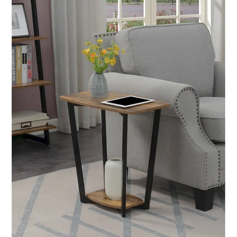Table d'appoint Graystone de Convenience Concepts avec étagère