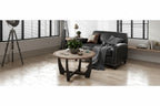 COZAYH Rustic Farmhouse End Table, French Country Accent Coffee Table for Family, Small Spaces