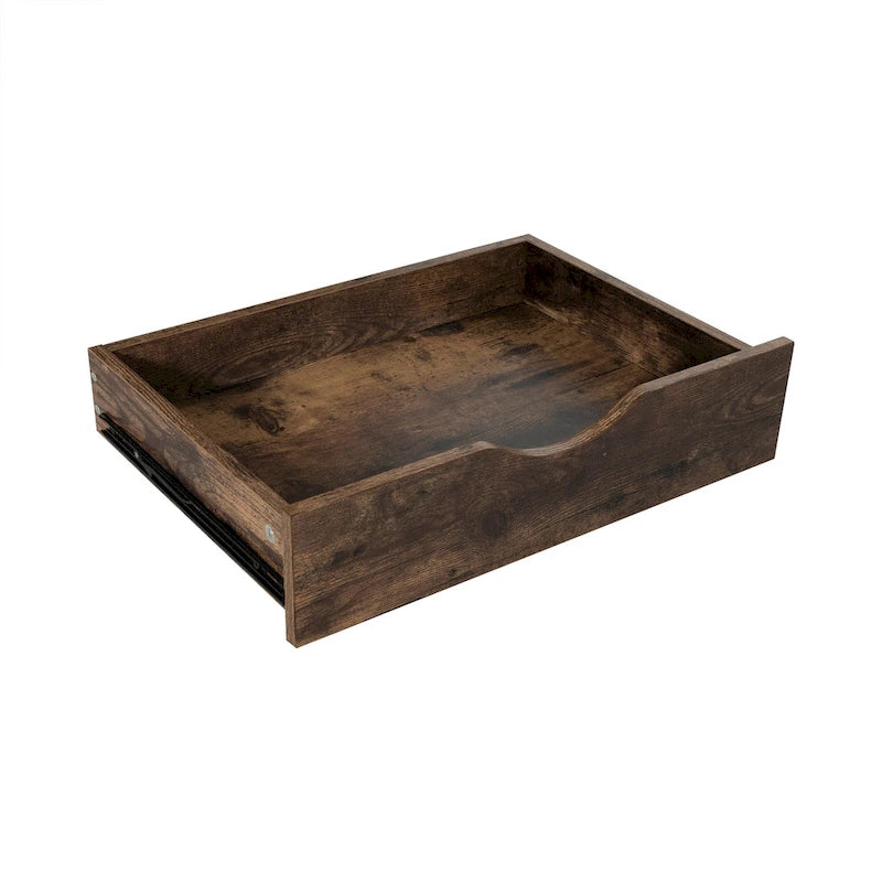 Commode étroite à 9 tiroirs avec étagère de rangement supérieure