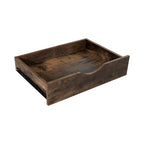 Commode étroite à 9 tiroirs avec étagère de rangement supérieure