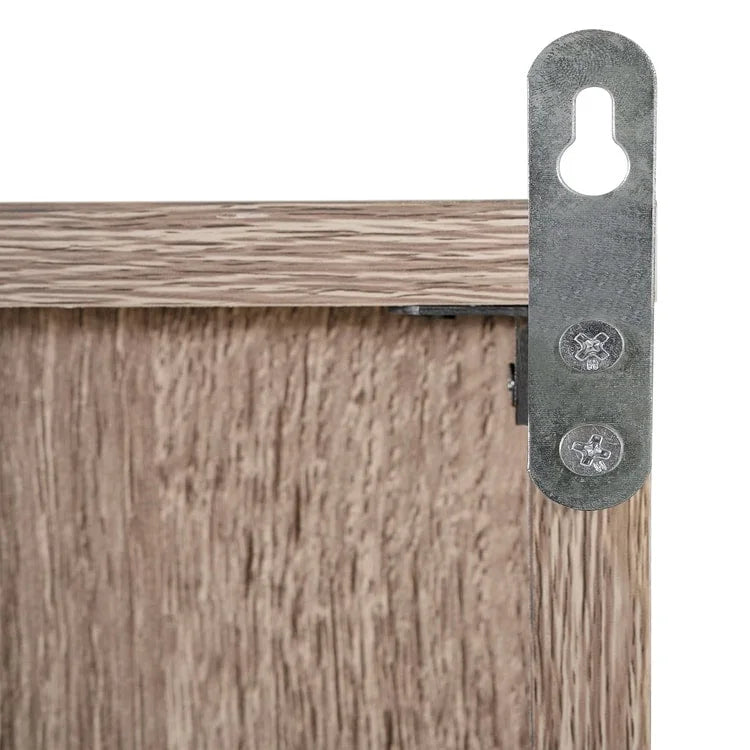 Commode étroite à 9 tiroirs avec étagère de rangement supérieure