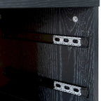 Commode étroite à 9 tiroirs avec étagère de rangement supérieure