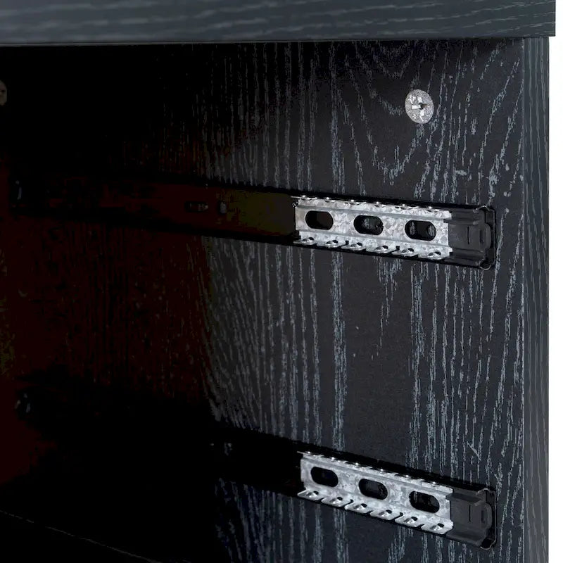 Commode étroite à 9 tiroirs avec étagère de rangement supérieure