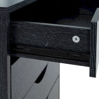 Commode étroite à 9 tiroirs avec étagère de rangement supérieure