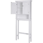 Meuble de rangement de salle de bain sur toilettes avec tiroir