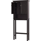 Meuble de rangement de salle de bain sur toilettes avec tiroir