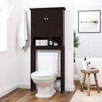 Meuble de rangement de salle de bain sur toilettes avec tiroir