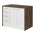 Îlot de cuisine compact avec rangement