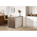 Îlot de cuisine compact avec rangement