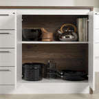 Îlot de cuisine compact avec rangement