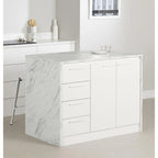 Îlot de cuisine compact avec rangement