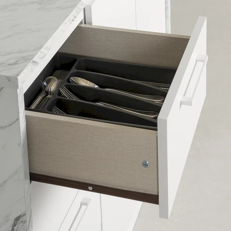 Îlot de cuisine compact avec rangement