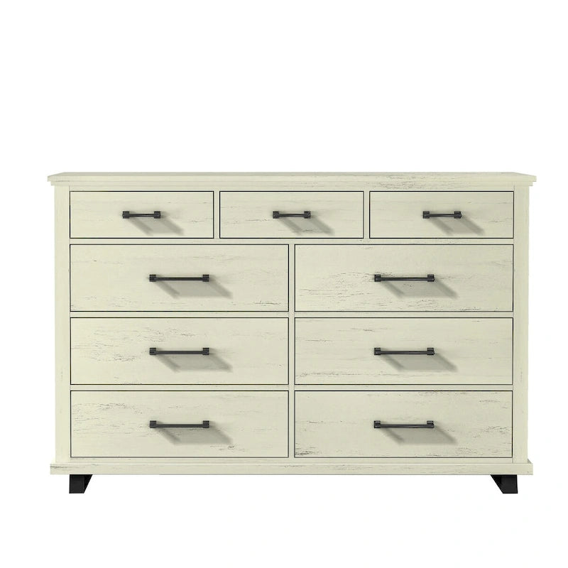 Ensemble de chambre 2 pièces - Commode à 5 tiroirs et commode à 9 tiroirs