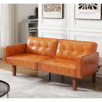 Canapé-lit futon convertible avec dossier réglable