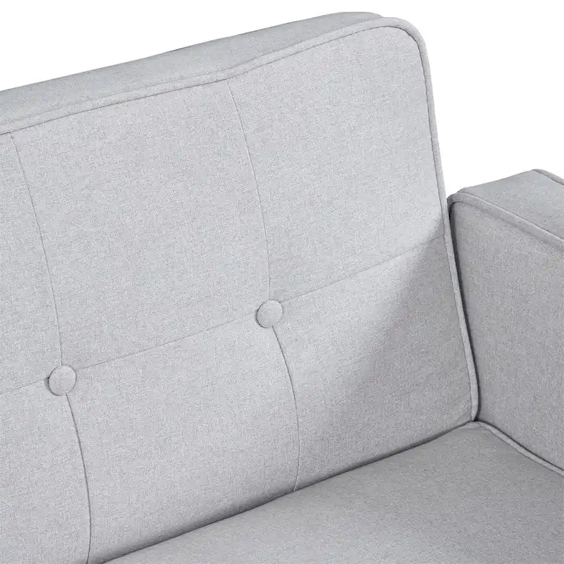 Canapé-lit futon convertible avec dossier réglable