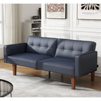 Canapé-lit futon convertible avec dossier réglable