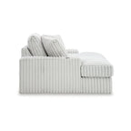 Chaise longue surdimensionnée avec porte-gobelets et chargement USB - 64 L x 68 P x 41 H
