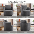 Fauteuil pivotant avec coussin