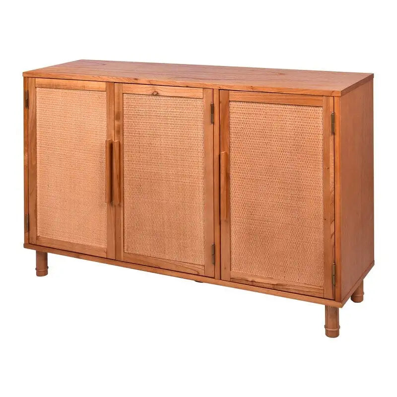 Armoire 3 portes Delancey en bois clair