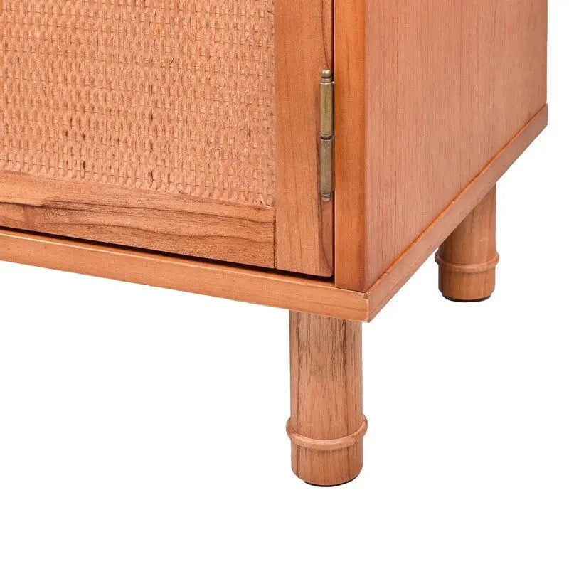 Armoire 3 portes Delancey en bois clair