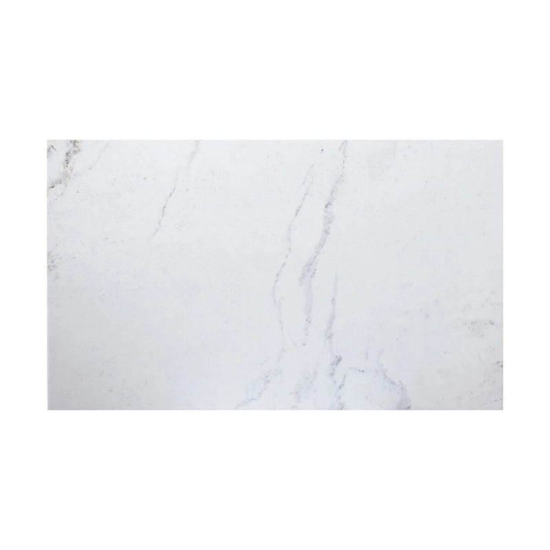 Console en marbre blanc - 42 L x 30 H x 14 P