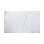 Console en marbre blanc - 42 L x 30 H x 14 P