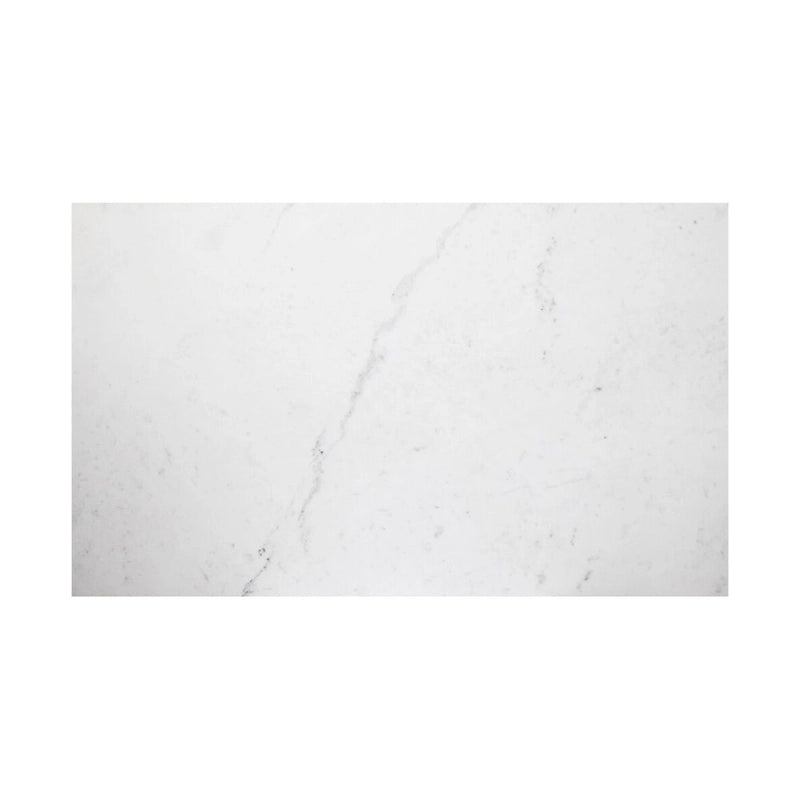 Console en marbre blanc - 42 L x 30 H x 14 P