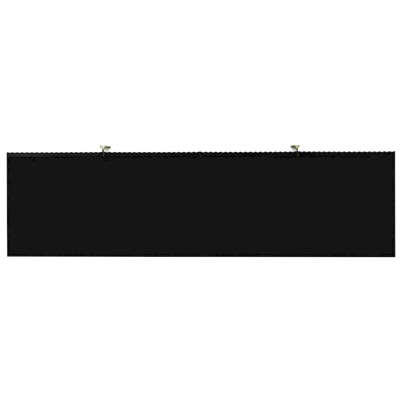 Bahut buffet 4 portes avec poignées métalliques - 60"L x 15.2"l x 30.9"H