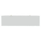 Bahut buffet 4 portes avec poignées métalliques - 60"L x 15.2"l x 30.9"H