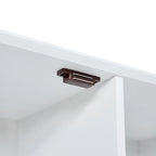 Meuble de rangement de salle de bain avec portes et tiroirs