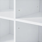 Meuble de rangement de salle de bain avec portes et tiroirs